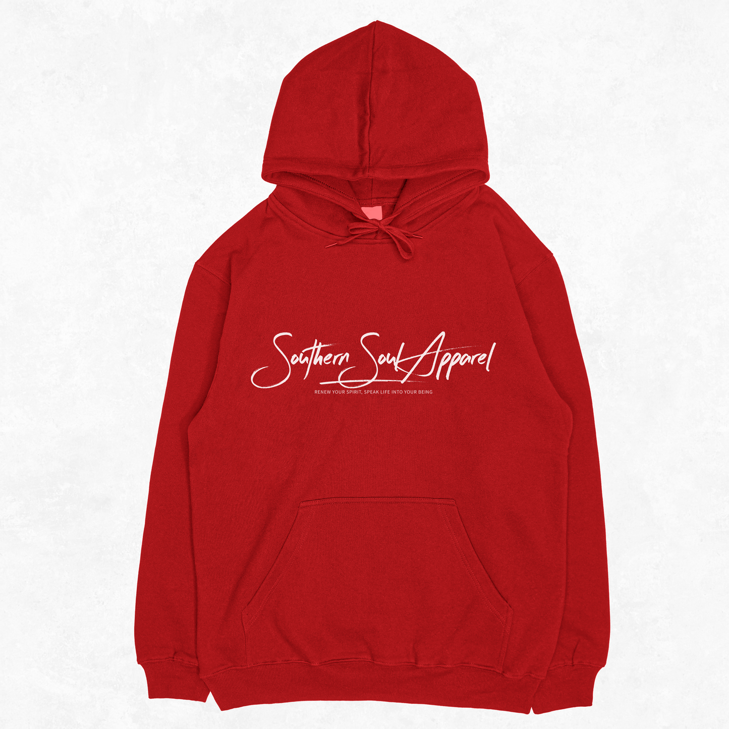 "SOUTHERN SOUL APPAREL" RED HOODIE